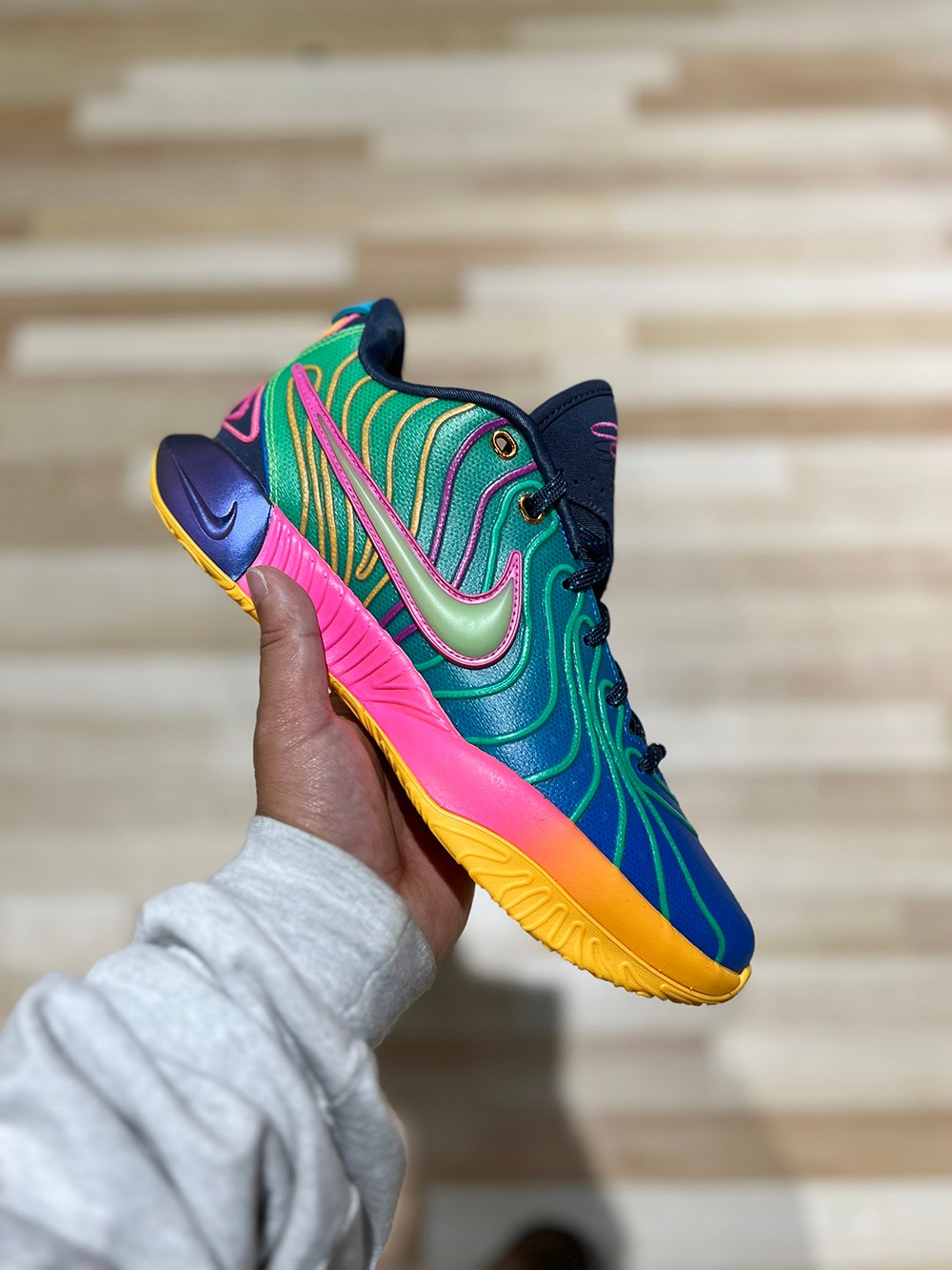 NIKE LEBRON 21 'MULTI-COLOR' ナイキ レブロン 21 レインボー マルチ