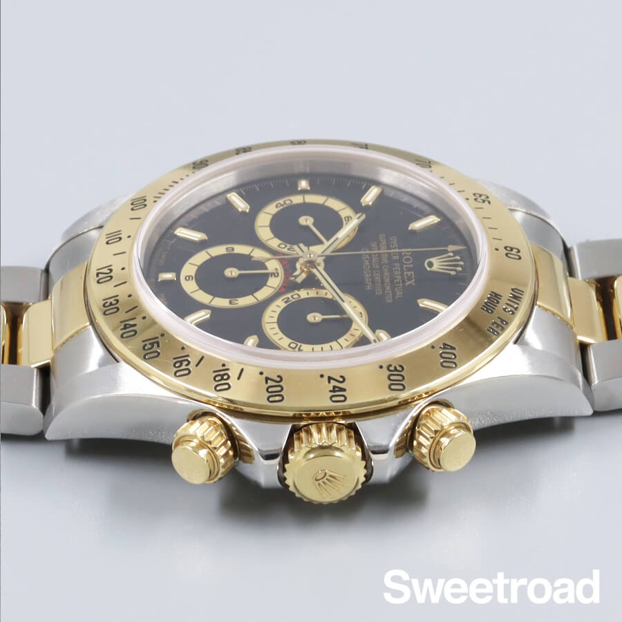 ロレックス コスモグラフ・デイトナ Ref.16523 U番 YGコンビ 1997年製