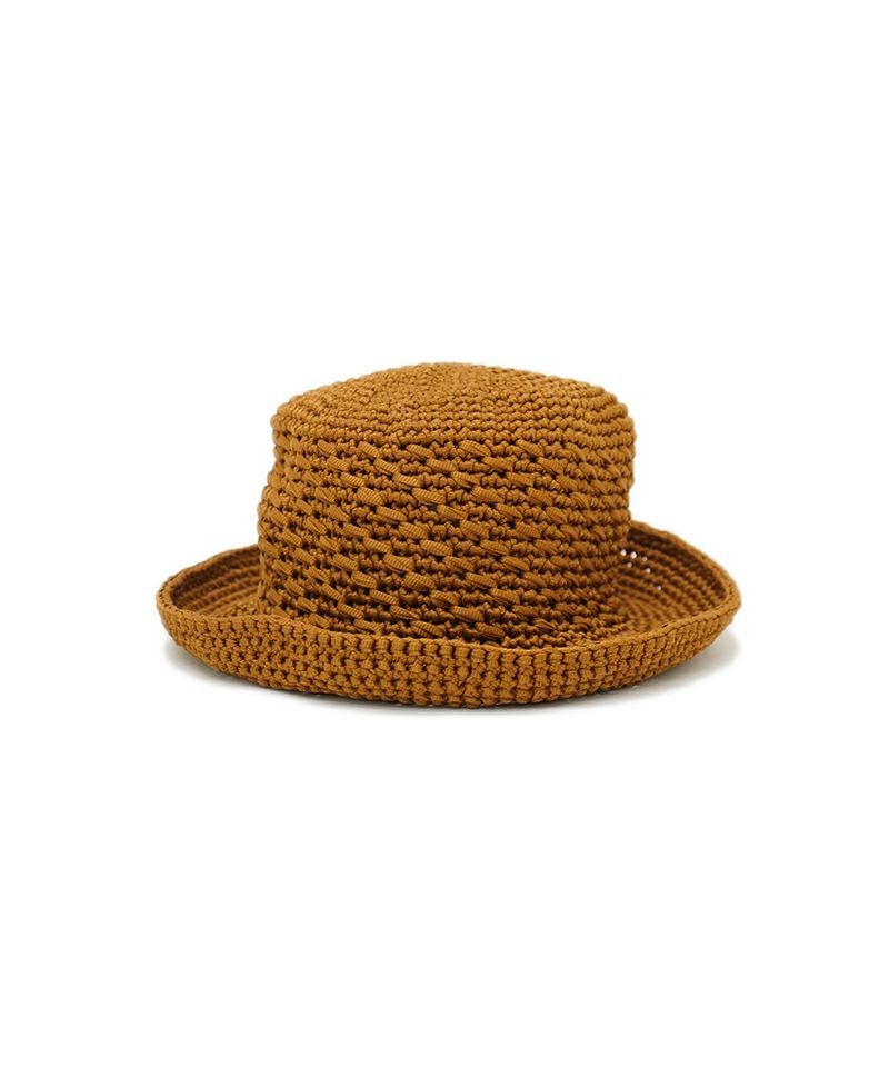 KIJIMA TAKAYUKI＞POLY HAND KNIT BUCKET HAT (KN-251104) | MAKES