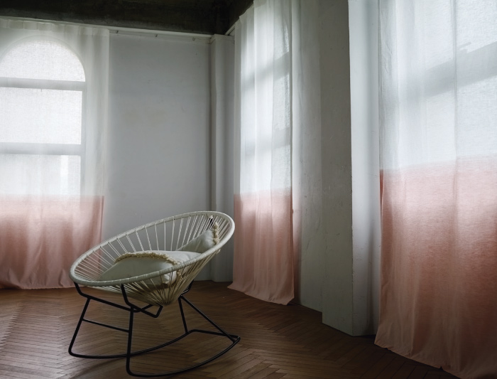 フジエテキスタイル | 新作カーテン 「アカリ」 - Maito Design Works