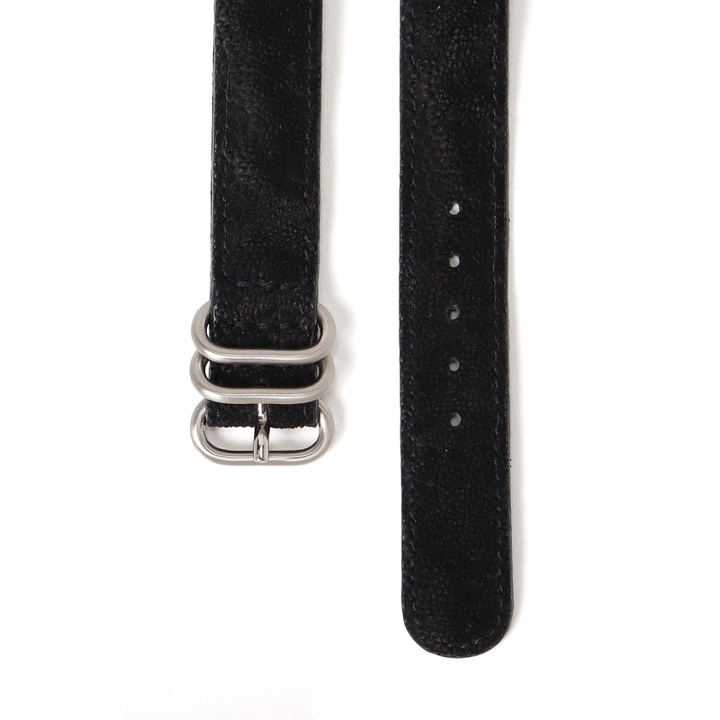 THE SOLE（ザソール）NATOベルトエレファント ブラック（シルバー