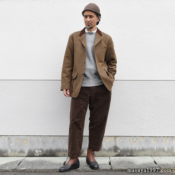 DjangoAtour “classic farmers corduroy easypants” | MASUYA