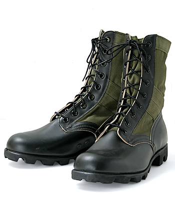 US (米軍) NAM戦 ジャングルブーツ／後期パナマソール仕様/68-69年製