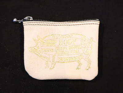 PORKCHOP GARAGE SUPPLY × 福祿壽 「NEW BIKER WALLET」 ピッグスキン