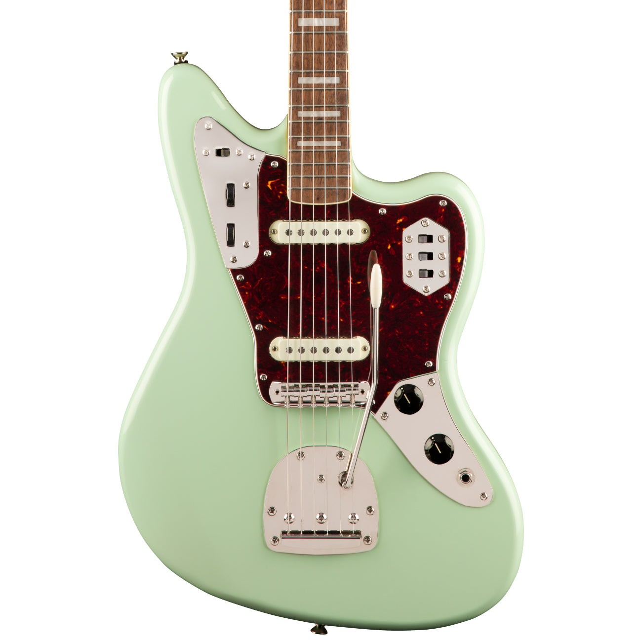 Squier Electric Guitar - Jaguar Classic Vibe - Surf Green | Mass