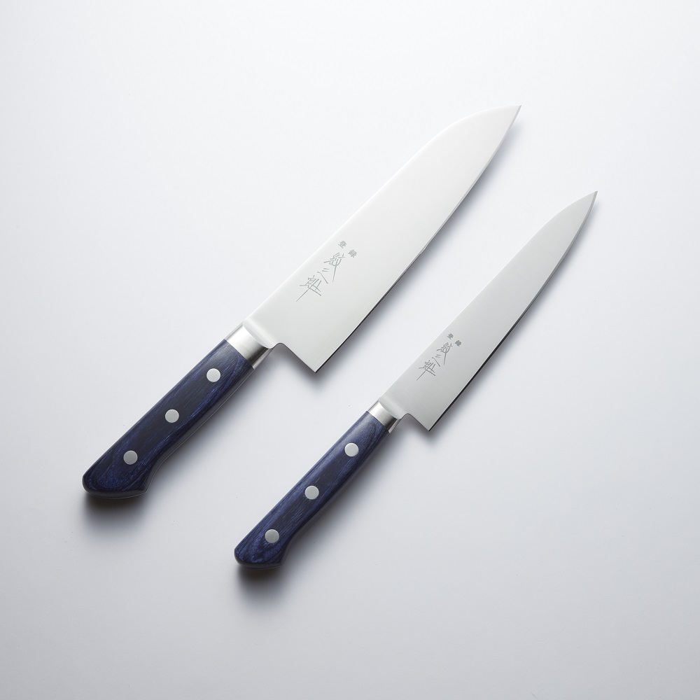 銀三 特製万能型ペティ包丁150㎜5寸とケンムキ包丁180㎜