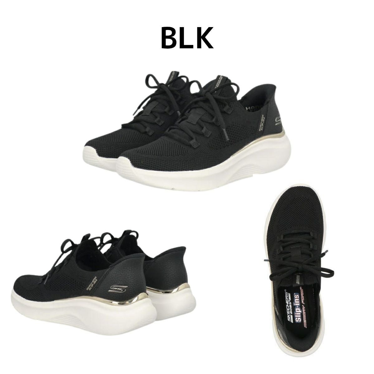 スケッチャーズ スリップインズ ボブス スポート B ラブ トゥルー