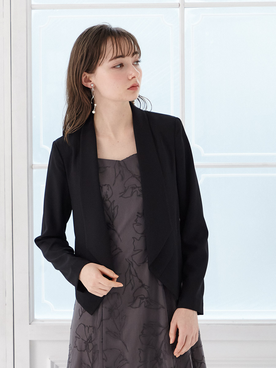 ショールカラージャケット(M ブラック): AIMER | エメ ｜ミマツ