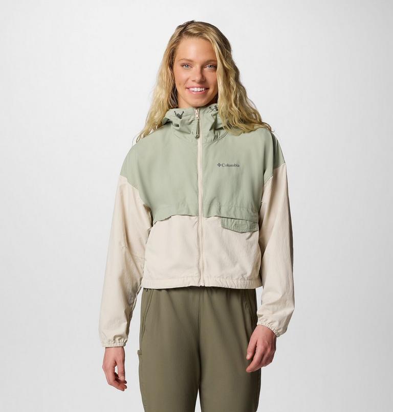 Women's Spire Valley™ Cropped Hooded Windbreaker | Columbia Sportswear
