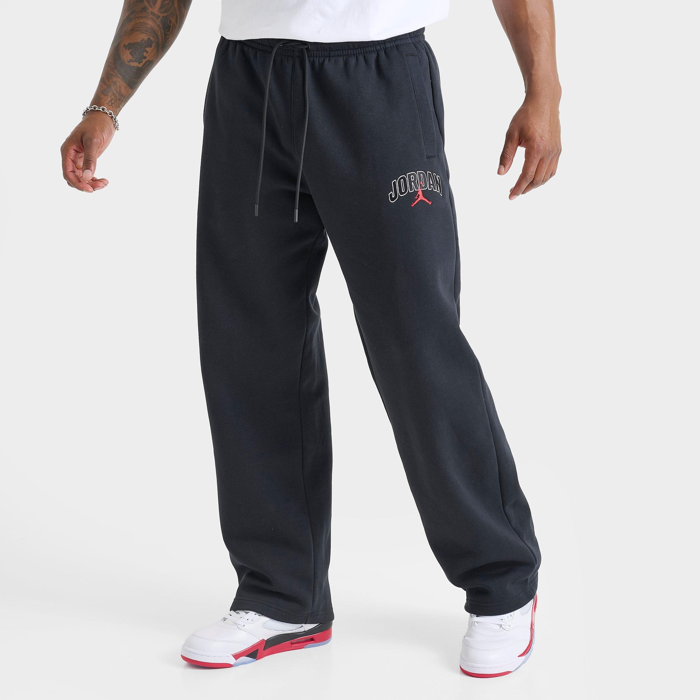 Men's Jordan Brooklyn Oversized Graphic Fleece Pants | Finish Line