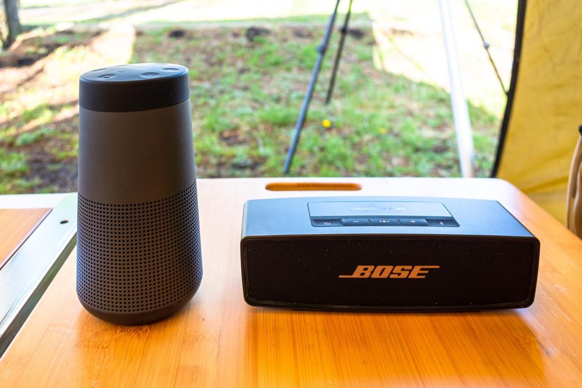 BOSEの「SoundLink Revolve II Bluetooth® speaker」は雨に濡れても