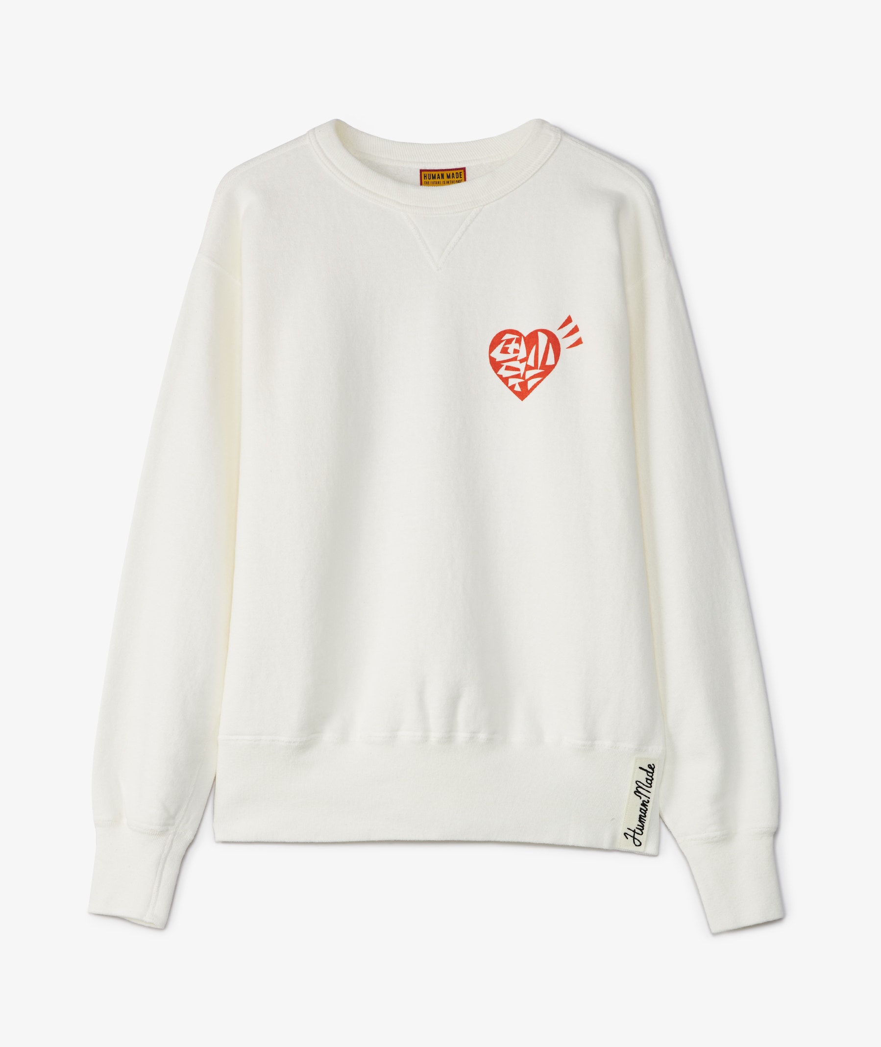 HUMAN MADE Tsuriami Crewneck in White | SVD USA