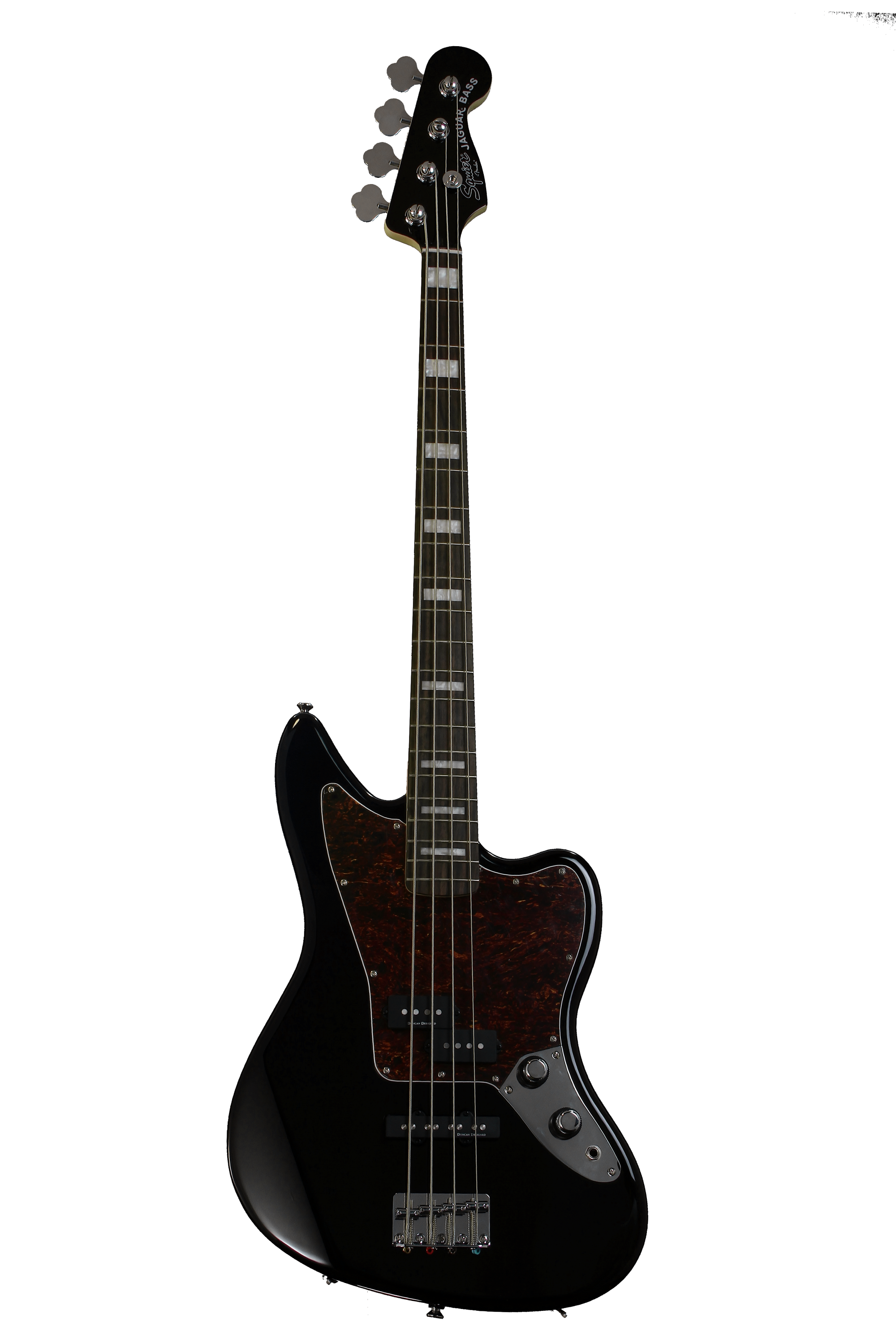 Squier Vintage Modified Jaguar Bass - Black | Sweetwater
