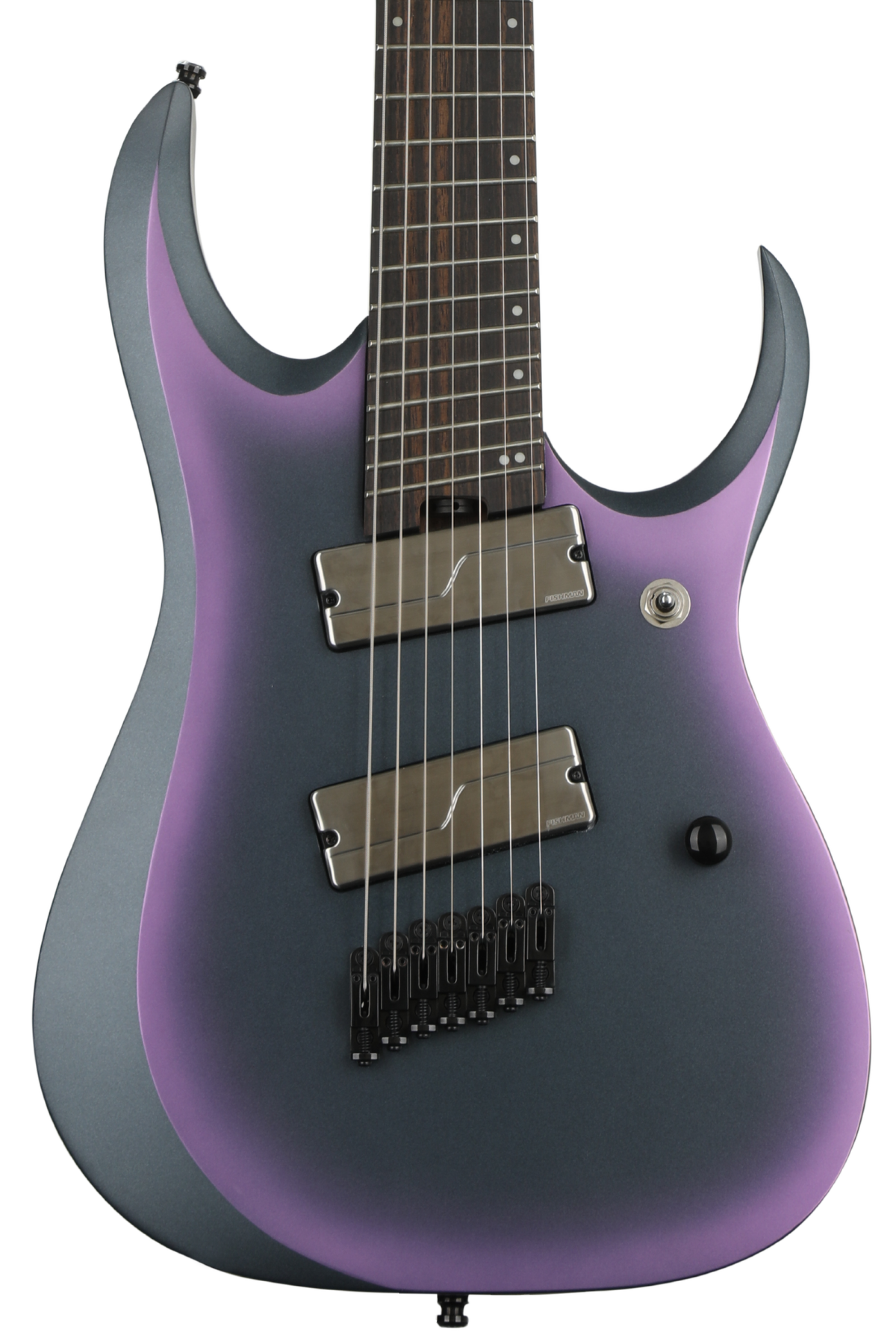 Ibanez Axion Label RGD71ALMS - Black Aurora Burst Matte | Sweetwater