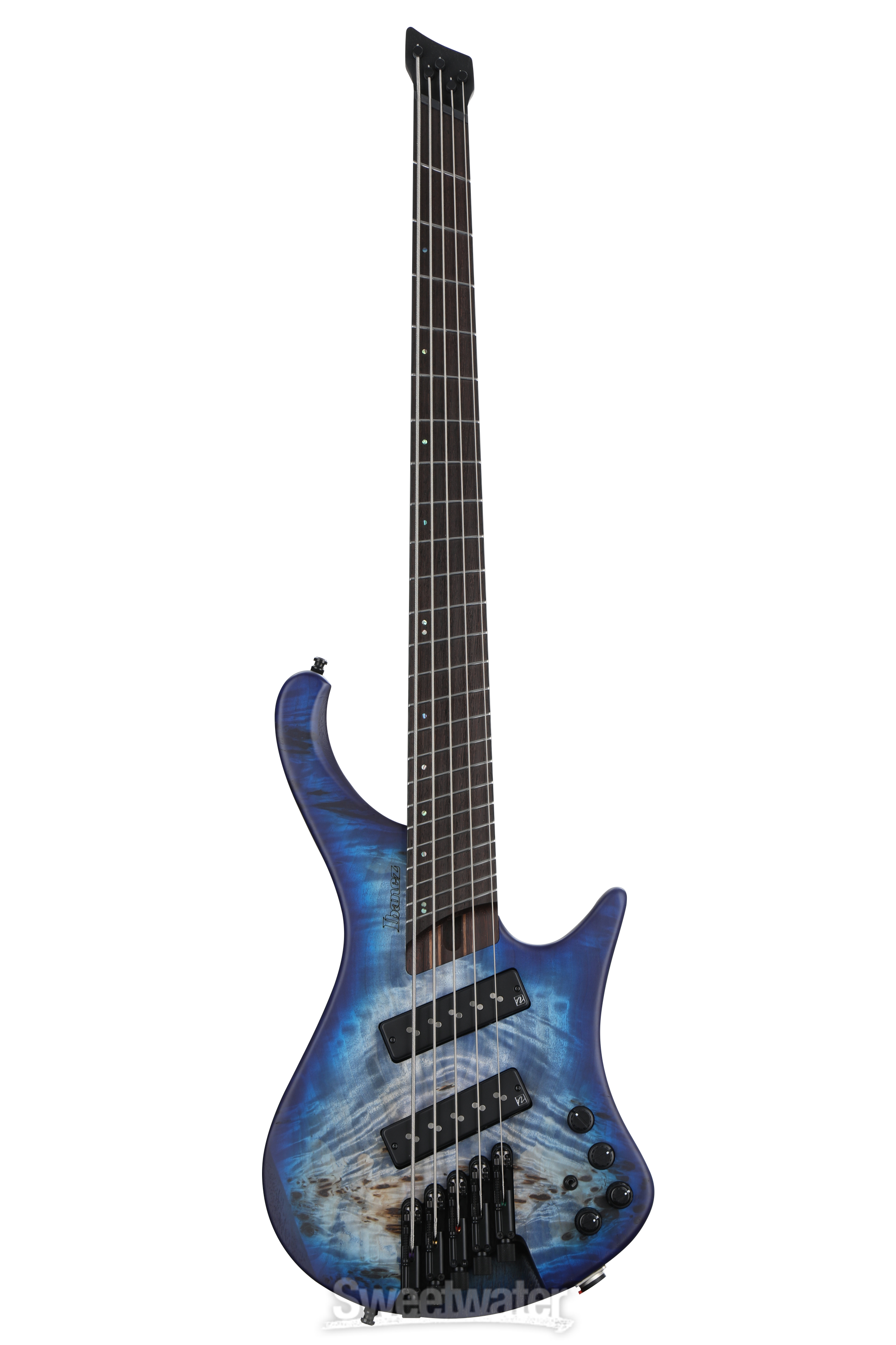 Ibanez Bass Workshop EHB1505MS Bass Guitar - Pacific Blue Burst
