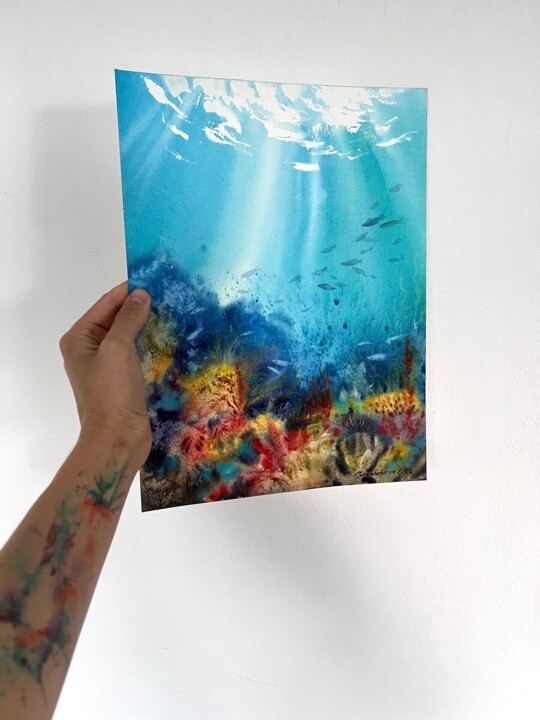 Undersea World #5, 絵画 Eugenia Gorbachevaによって | ArtMajeur
