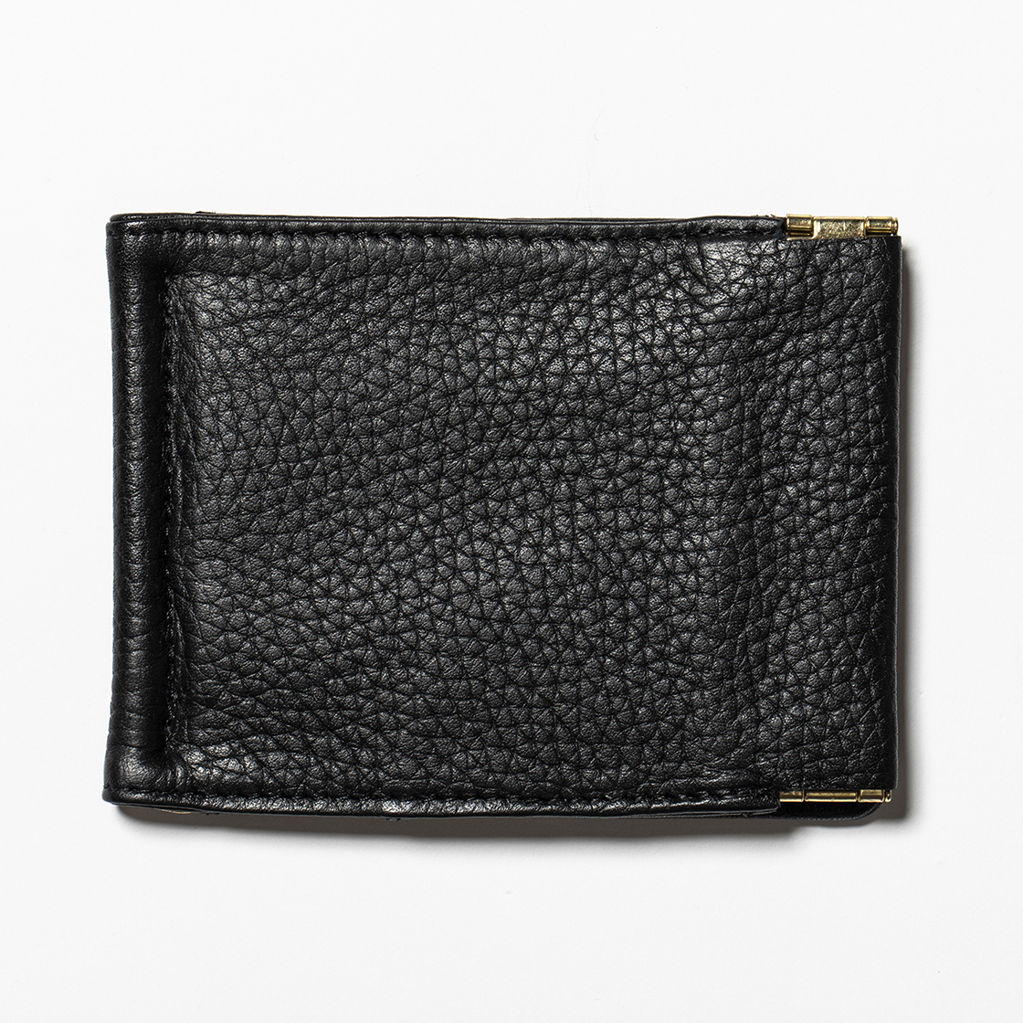 Leather Money Clip Off Black | meanswhile