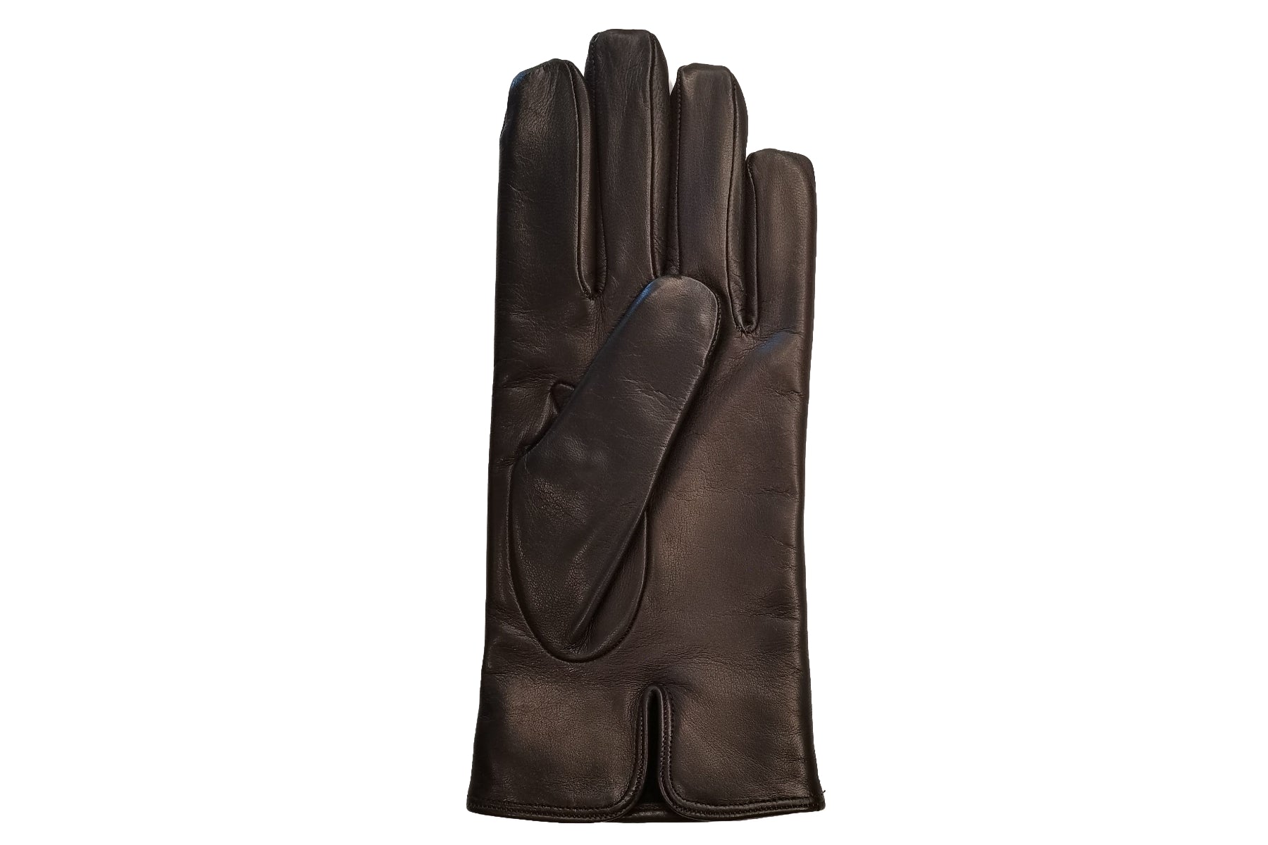 メンズ手袋◇ナパレザー◇ダークブラウン/MORO《カシミヤ》 – Merola