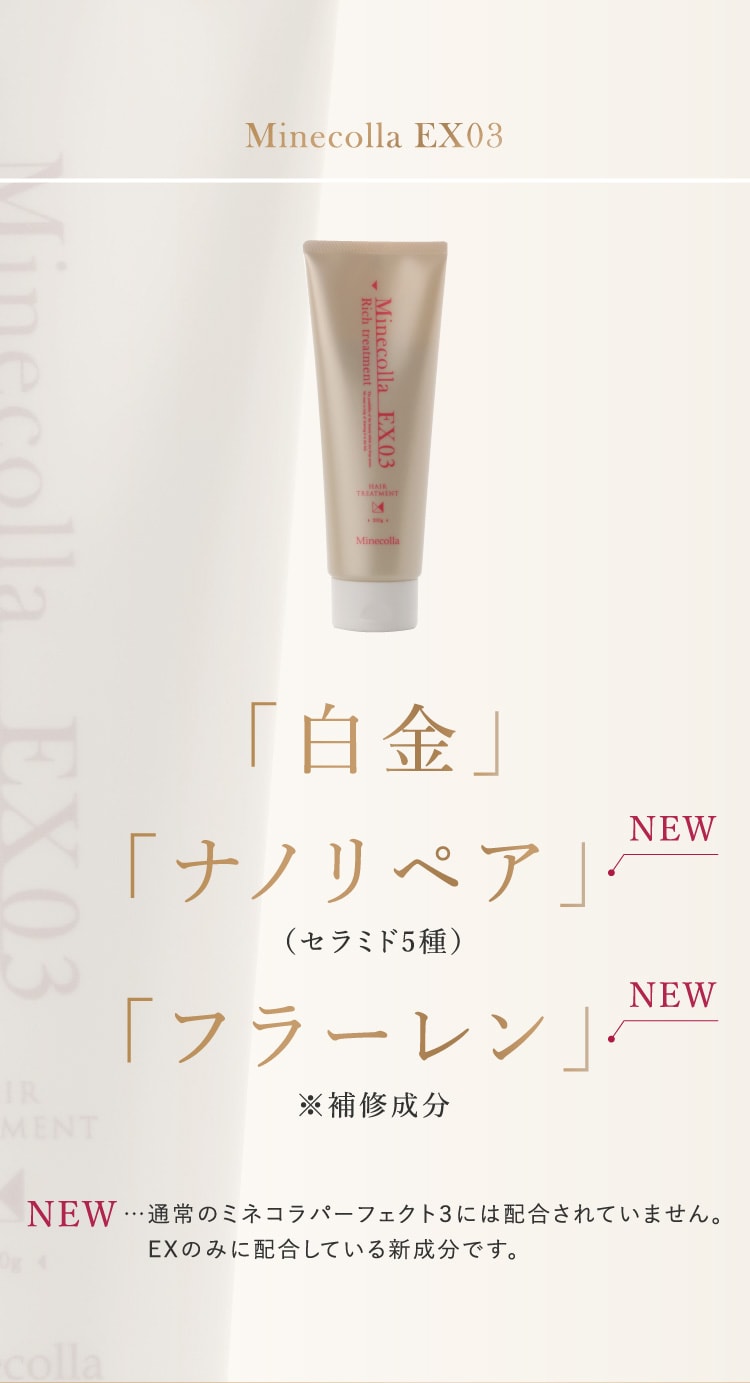 ミネコラパーフェクト3EXシリーズ