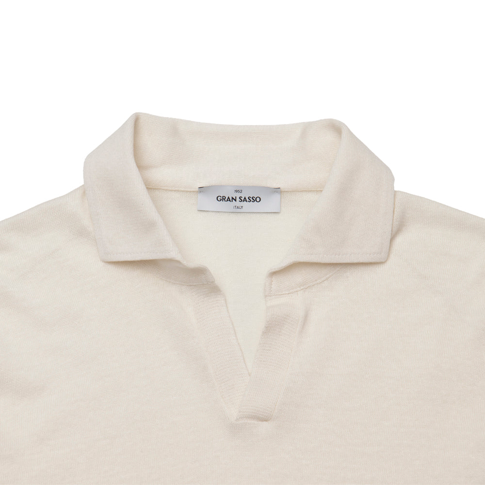 リネンコットン スキッパー L/SLV ホワイト – MINIMAL WARDROBE