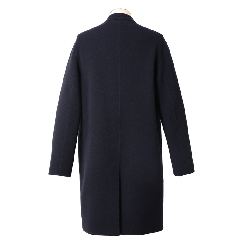 25AW 干場別注シングルチェスターコート（CASSANO）ネイビー – MINIMAL