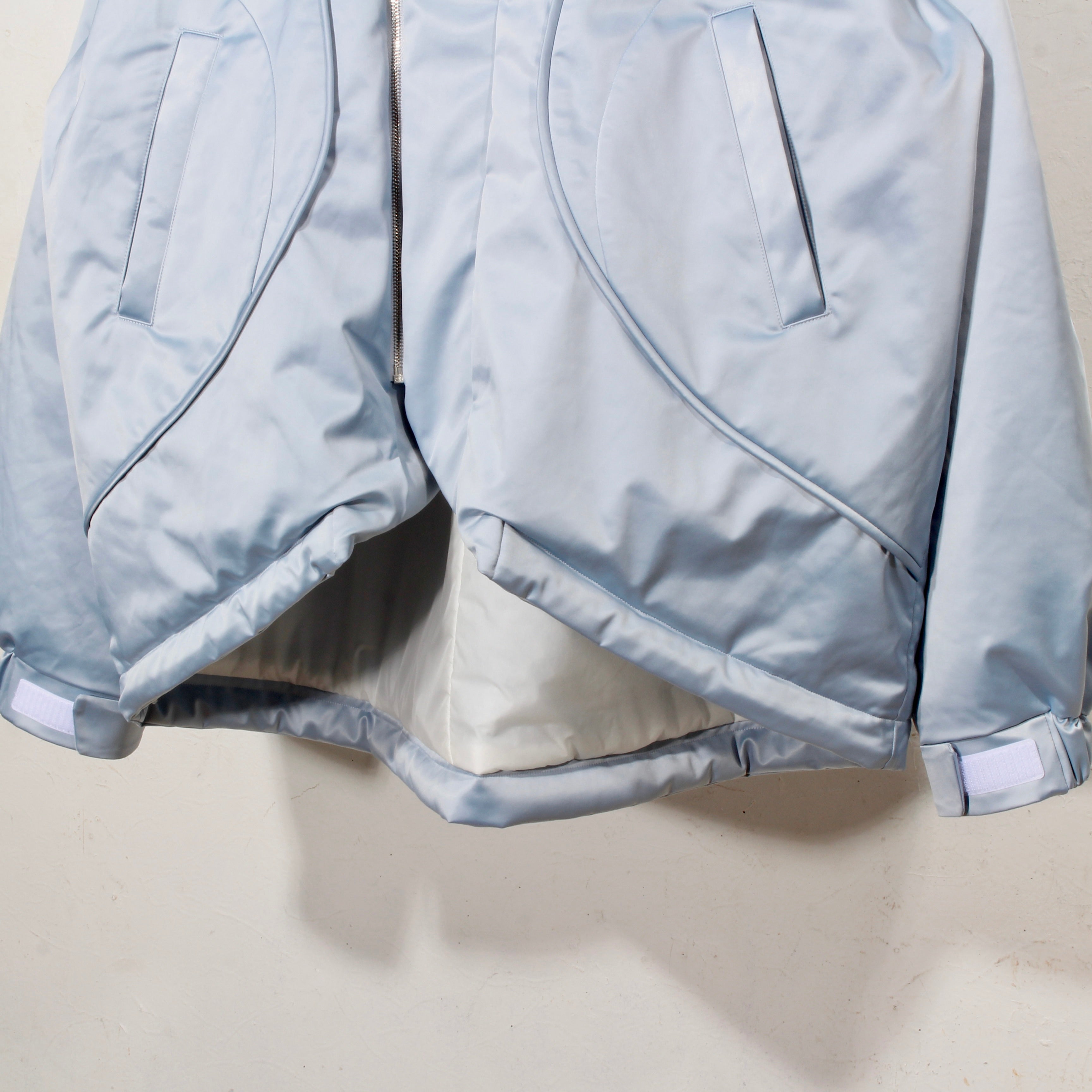 シェルターコート:round model / セルリアンシルバー – MIKIRIHASSHIN