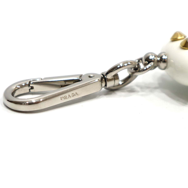 プラダ PRADA キーホルダー 1TR030 ロボット キーチャーム グリーン