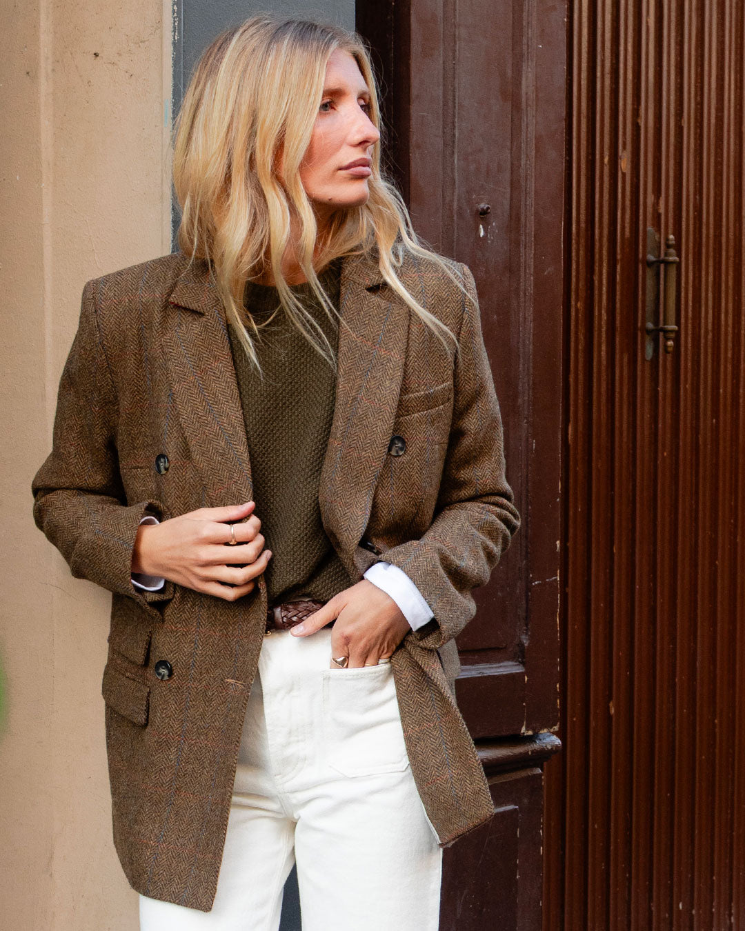 The 70s Edgar Herringbone Blazer – Mister k.