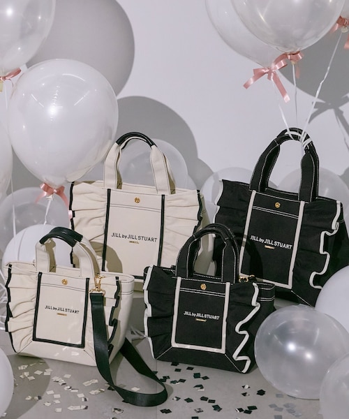 フレームフリルトート小｜ジルバイジルスチュアートの通販｜&mall