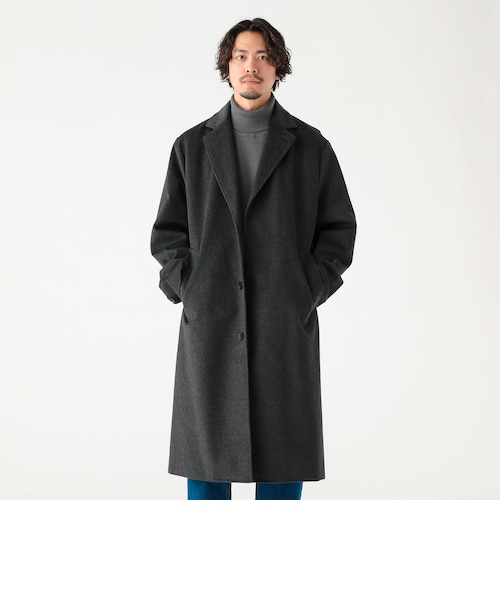 タスマニアウール チェスターコート 25FW（防風）｜ビーミングライフ