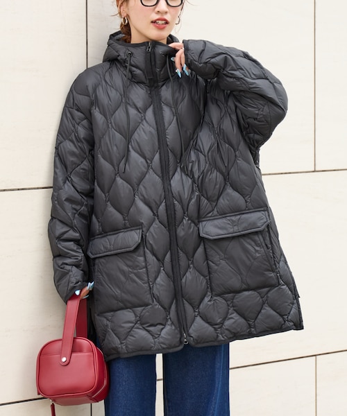 別注 フード ミドル丈 ソフト ダウンコート【限定展開】｜フリークス