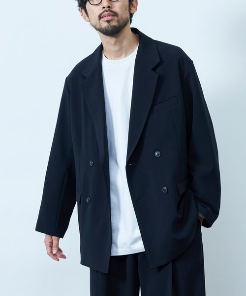 限定展開 Relax Fit 4ボタン テーラード ダブルジャケット｜フリークス