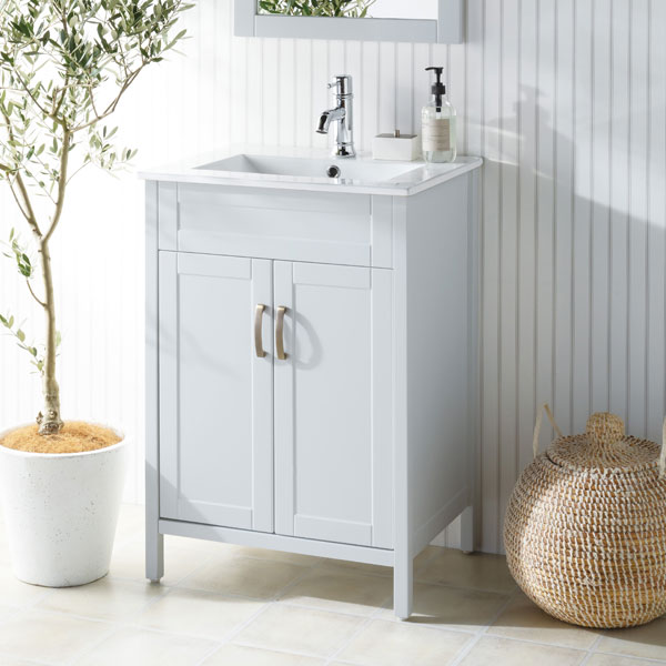 洗面キャビネット C128U｜おしゃれな洗面ボウル(洗面器)通販サイト