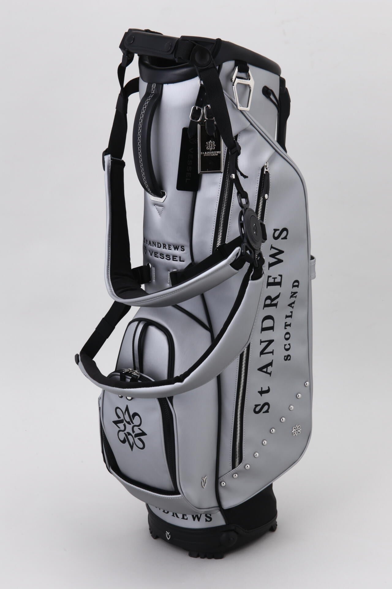 VESSEL×St ANDREWS】7.5型VLS Luxスタンド式キャディバッグ (46インチ