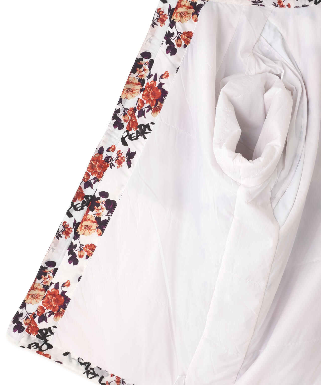 Peミニリップ中綿ジップアップブルゾン ＜繊細花柄＞ | PEARLY GATES