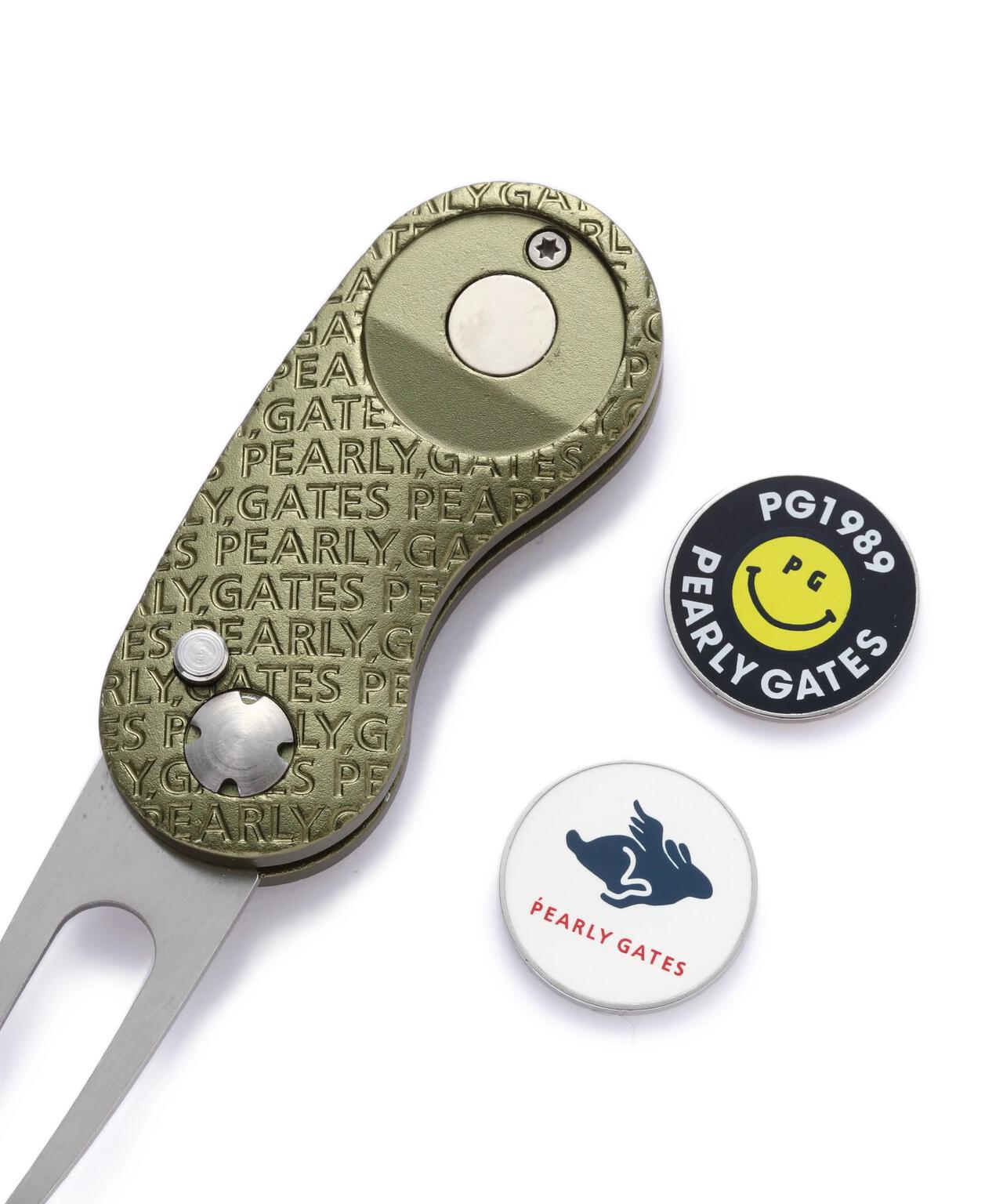 ロゴグリーンフォーク＆マーカー (UNISEX) | PEARLY GATES（パーリー