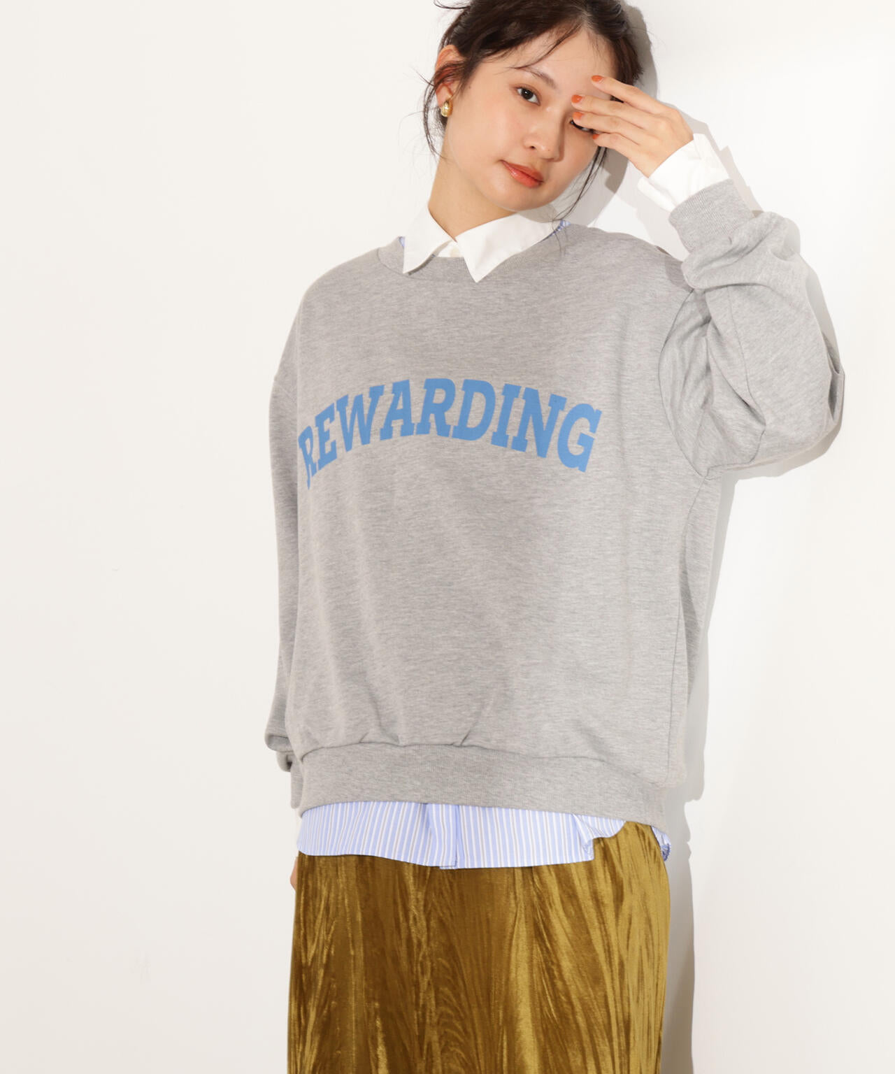 小室安未さん着用】カレッジロゴスウェット | N. Natural Beauty Basic