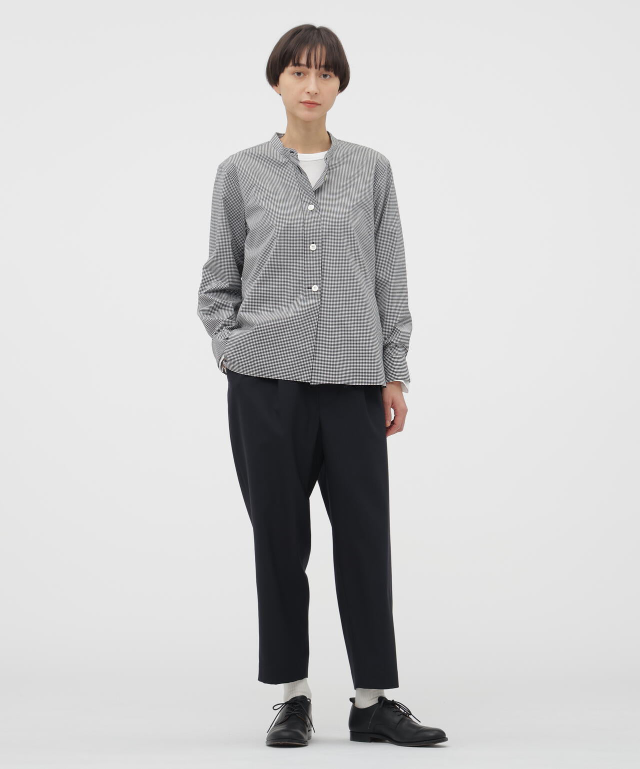 COTTON CHECK SHIRT | MARGARET HOWELL（マーガレット・ハウエル