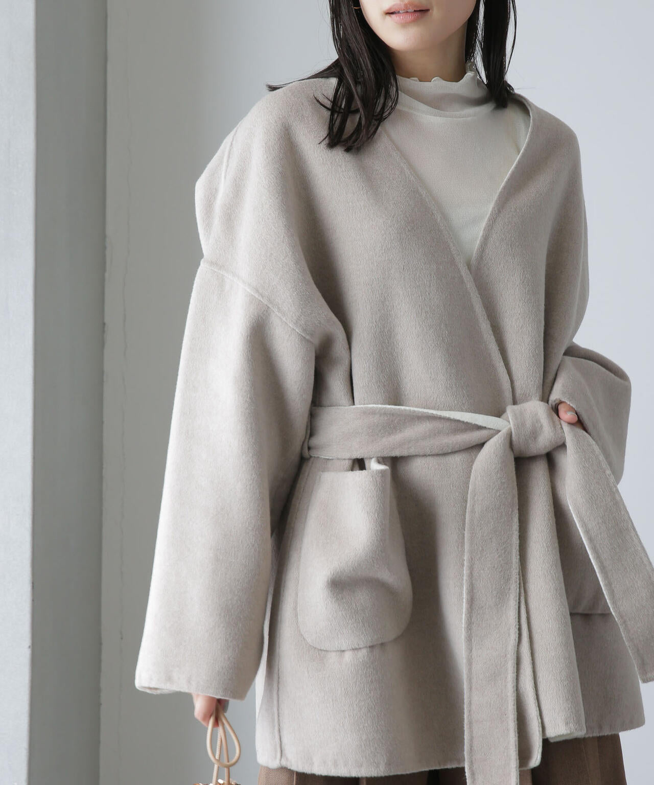 リバーガウンショートコート | NANO universe（ナノ・ユニバース