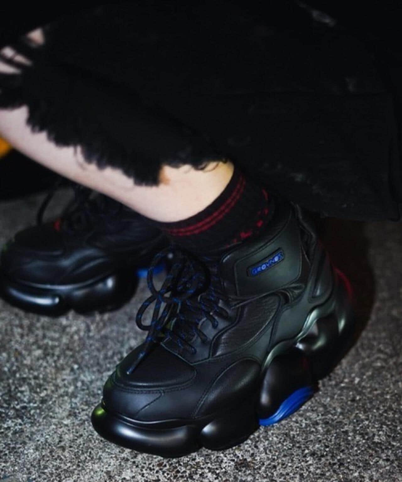 grounds/グラウンズ/別注MOOPIE BASKET BLUE RF | ROYAL FLASH