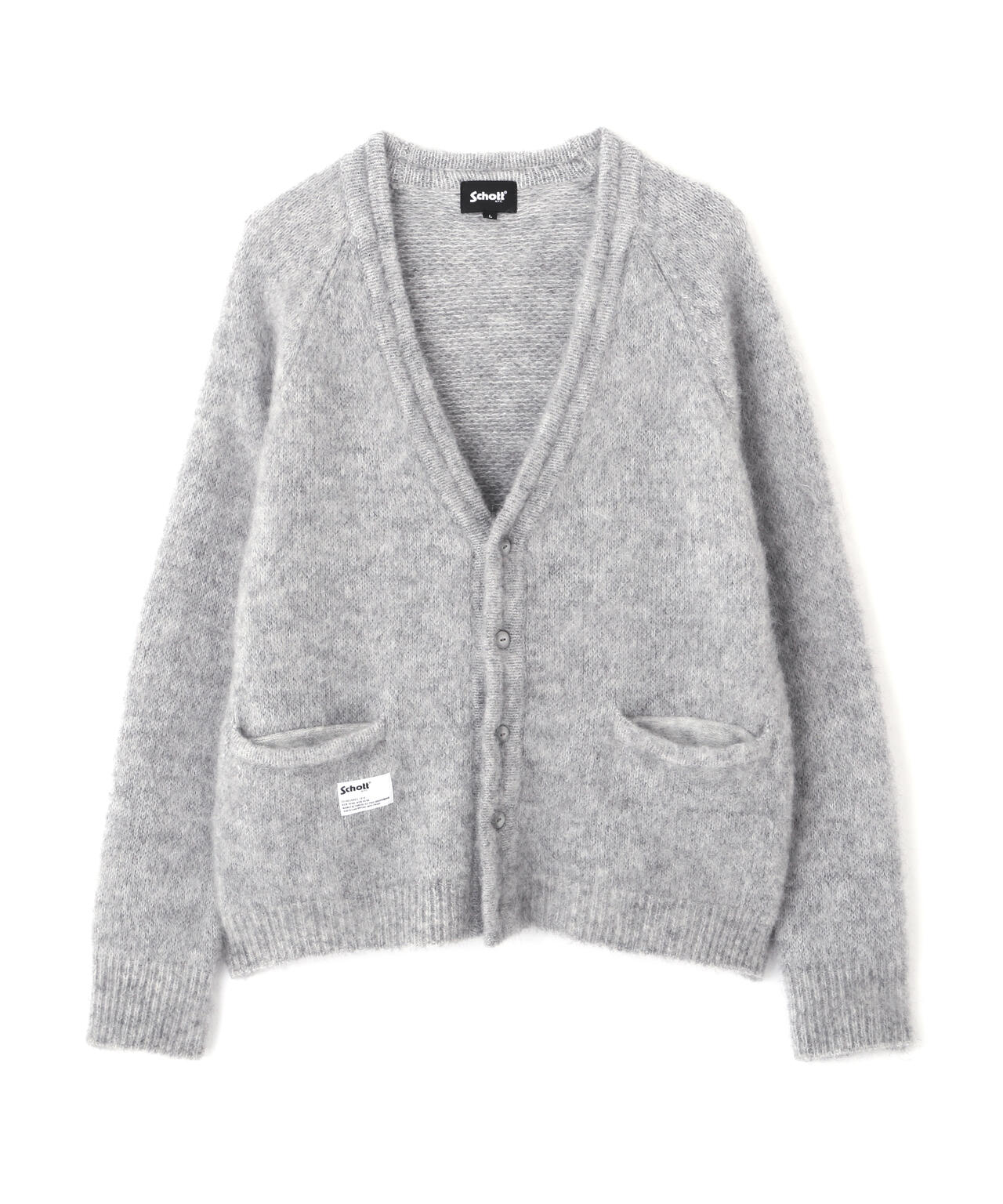 MOHAIR KNIT CARDIGAN/モヘアニット カーディガン | Schott（ショット