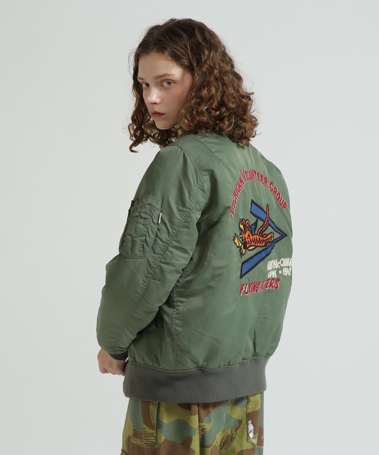 WOMAN/直営店限定》WASHED MA-1 FLYING TIGERS | AVIREX
