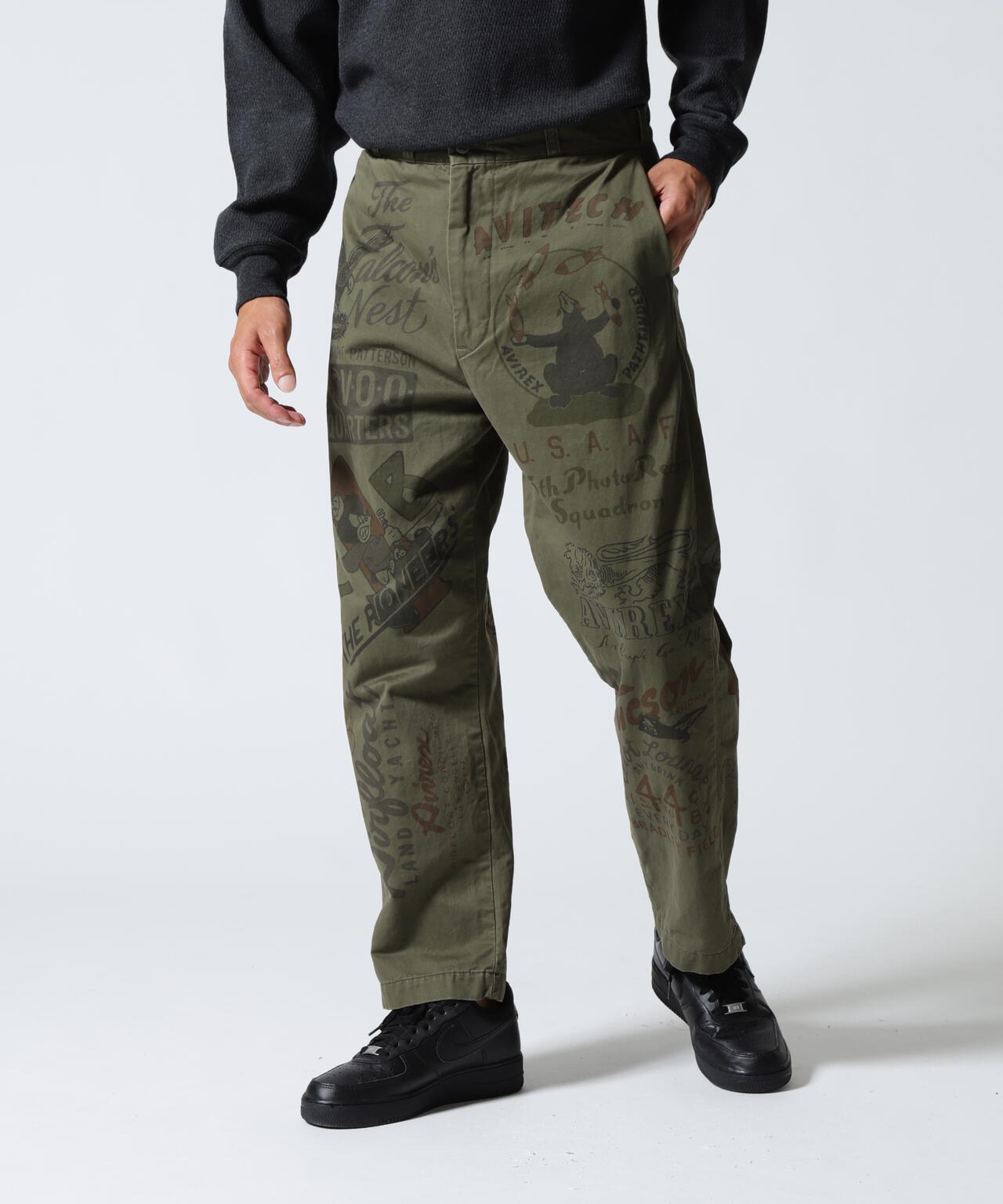 RESTORE COLLECTION》60's ARMY CHINO PANTS ”ARCHIVE GRAPHIC