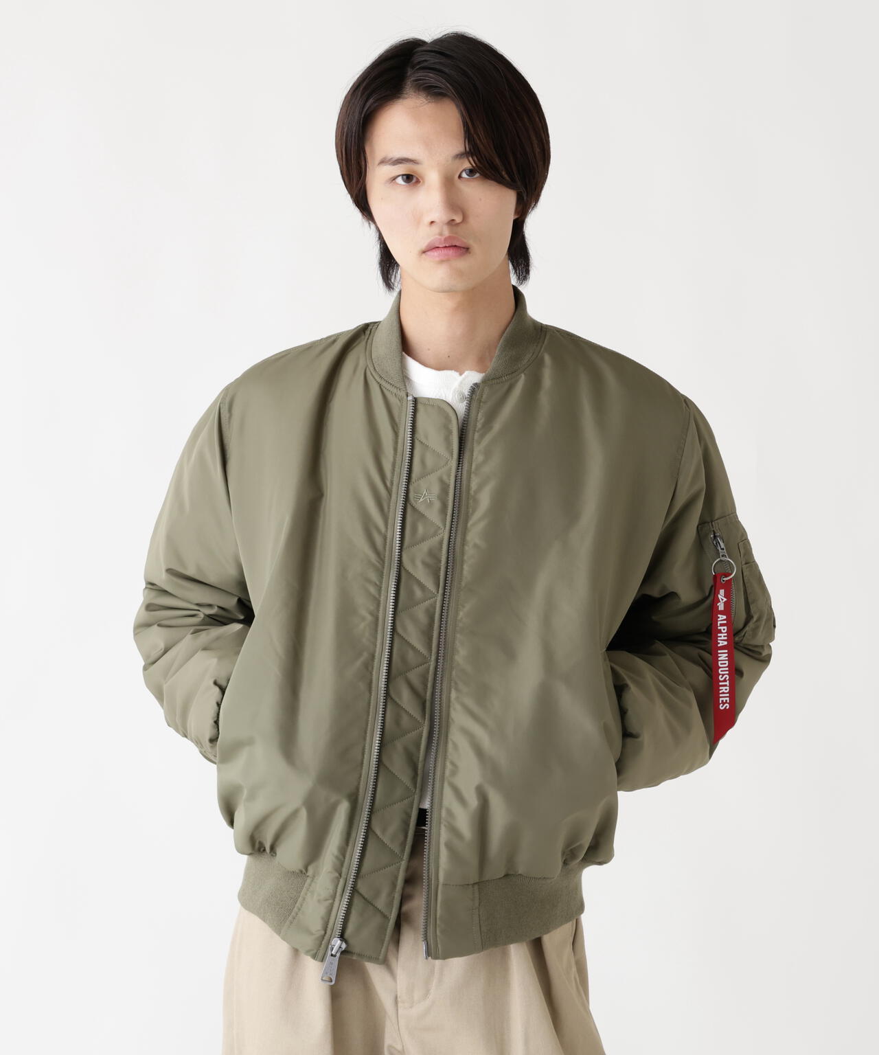 MA-1 OXFORD FLIGHT JACKET | Alpha Industries（アルファ