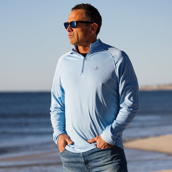 Montauk Tackle's Quarter Zip Pull Over – Montauk Tackle Company
