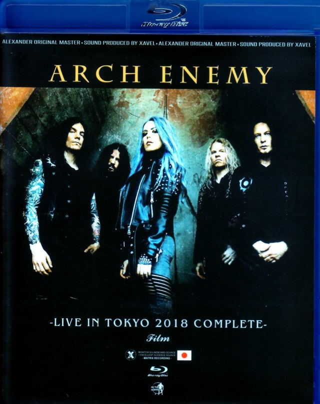 Arch Enemy アーチ・エネミー/Tokyo,Japan 2Days Complete Blu-Ray Ver