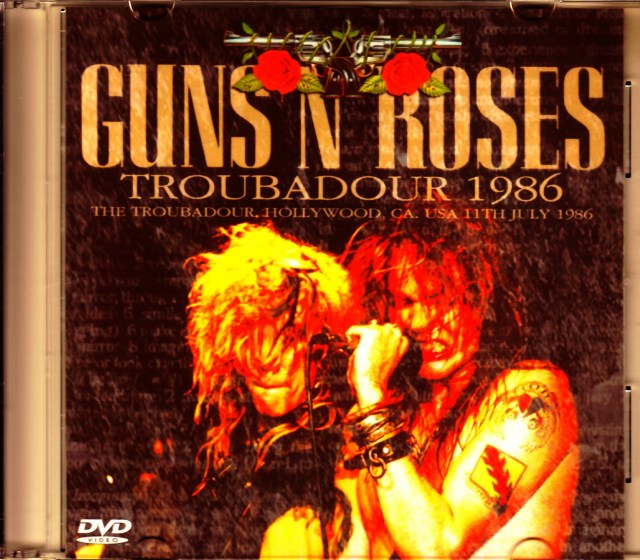 Guns N' Roses ガンズ・アンド・ローゼス/CA,USA 1986