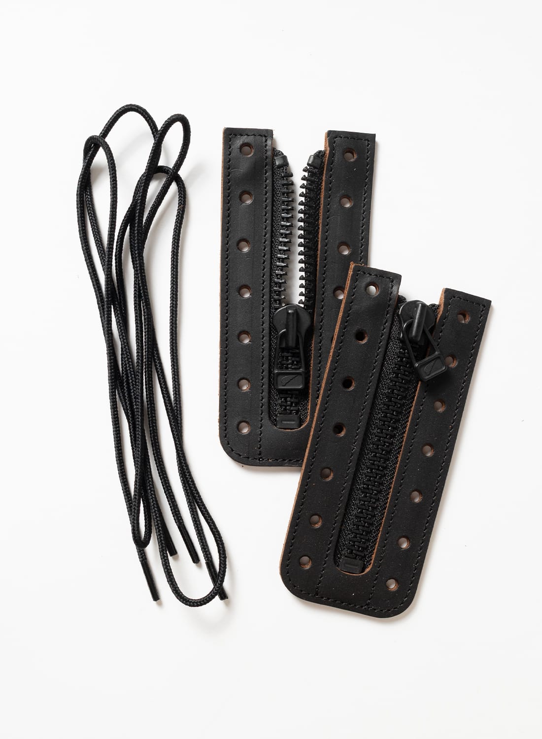 BOOTS LEATHER ZIPPER UNIT|ジッパーユニット 6インチ用 ブラック