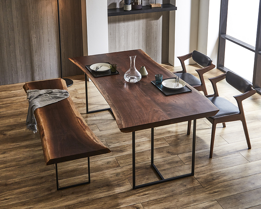 Takito@アガベ 塊根 天板＋ローテーブル脚】一枚板 テーブル 一枚板