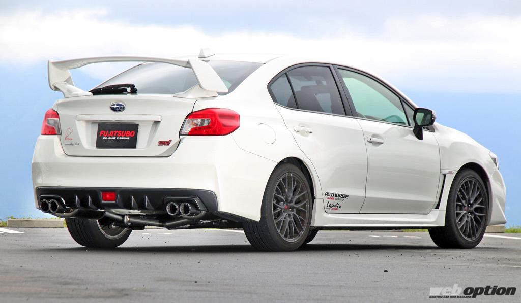 WRX STIエキゾーストチューンの最高峰！」フジツボのVAB専用マフラーを